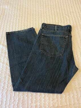 Levi's Men's 559 Jeans in Dark Blue Denim